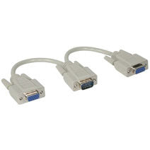 C2G Economy Male to Dual Female SVGA Y-Cable 8" VGA cable 1.2 m VGA (D-Sub)
