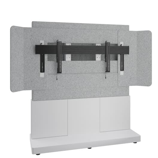 Middle Atlantic Products FM-DS-6675FS-KD8W TV mount 2.06 m (81") Grey, Silver, White