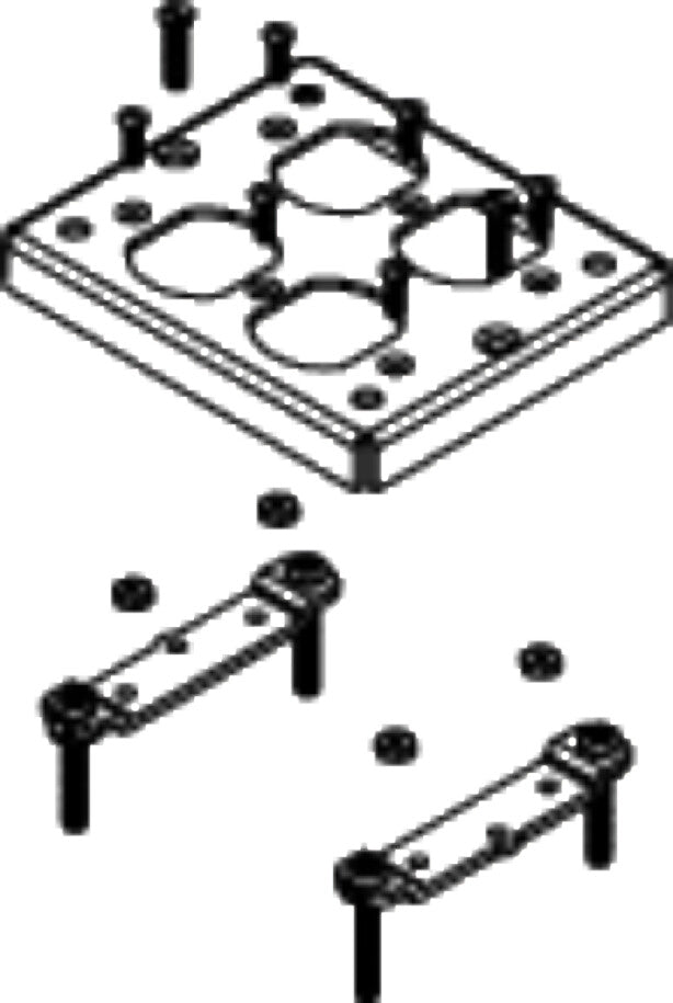 WIREMOLD 428DR2 cable trunking system accessory Plate