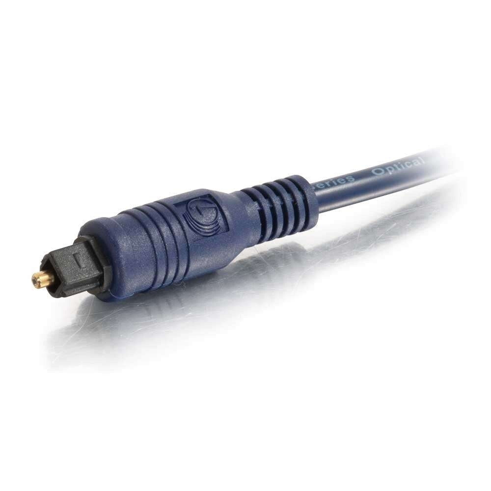 C2G 1.6ft (0.5m) VelocityTM TOSLINK® Optical Digital Cable