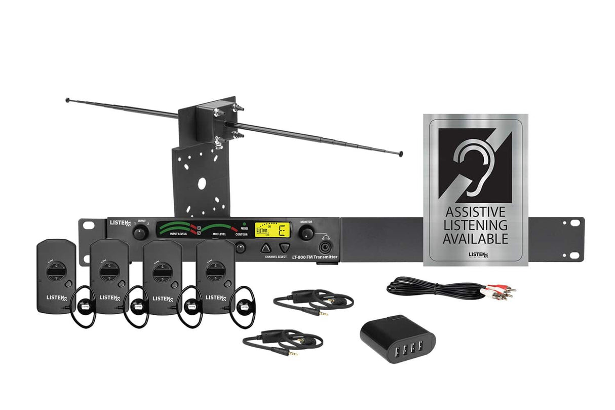 Listen LS-57-072 assistive listening device Black 72 - 72 MHz