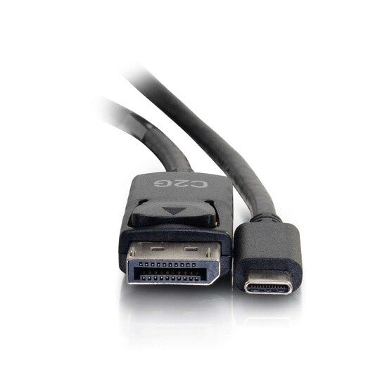 C2G 6ft (1.8m) USB-C to DisplayPort™ Adapter Cable 4K 30Hz - Black