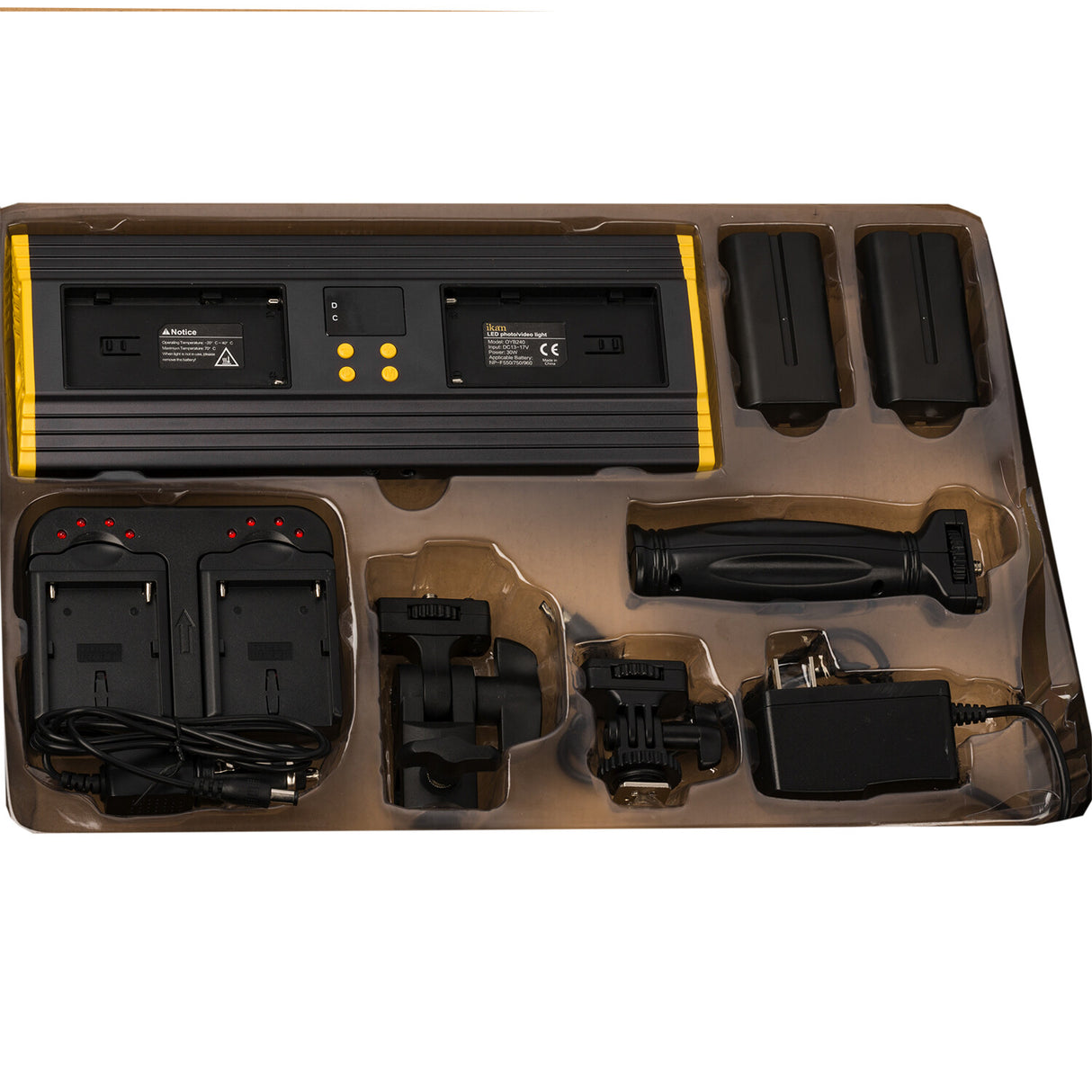 ikan OYB240-3PT-KIT photo studio continuous lighting