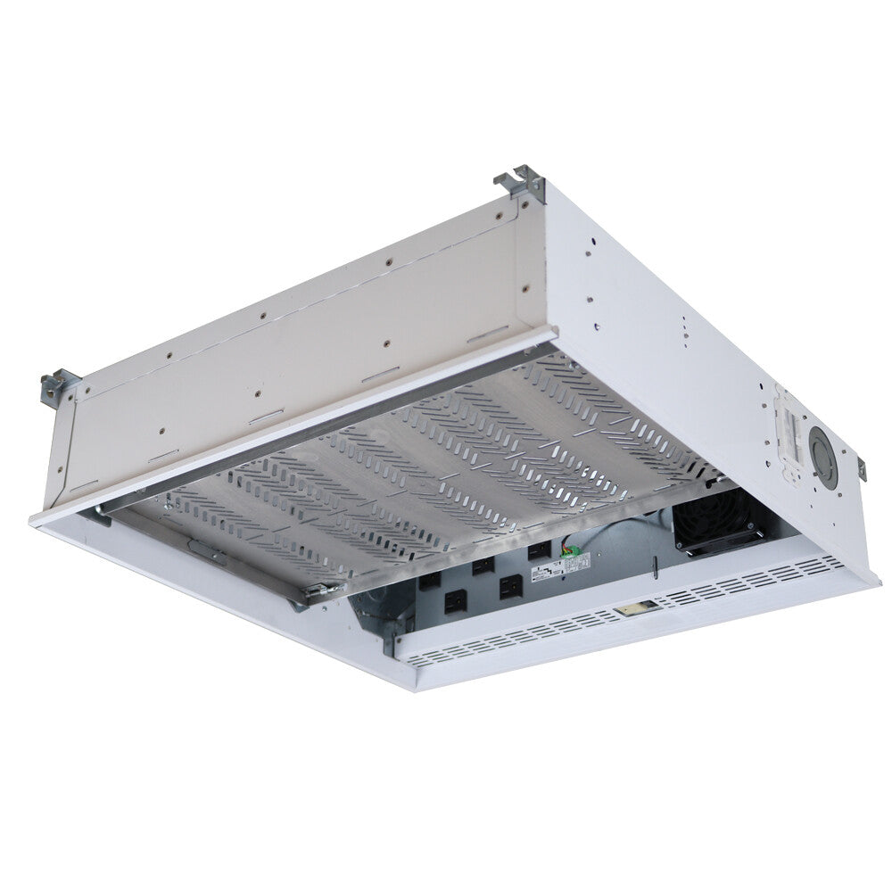 FSR CB-22+ Suspended ceiling with storage box White, Grey