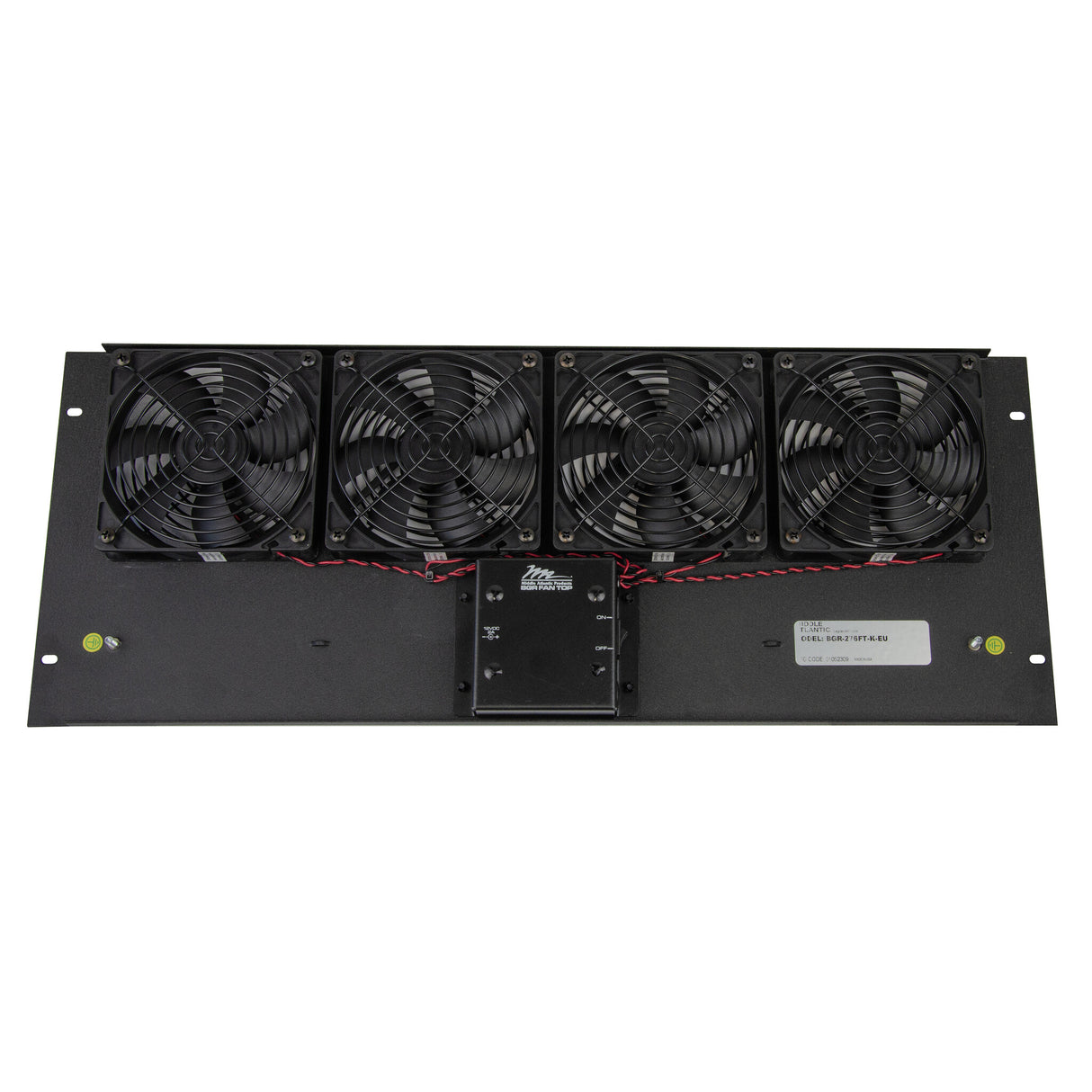Middle Atlantic 276 CFM BGR Series Fan Top for the European Union
