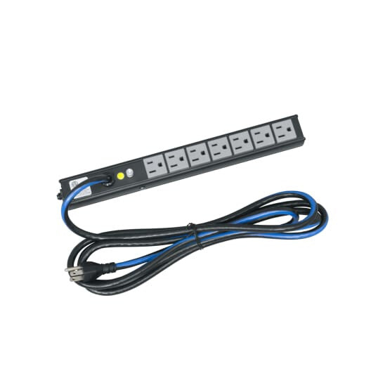 Middle Atlantic Products PD-715SC-NS power distribution unit (PDU) 7 AC outlet(s) Black, Grey