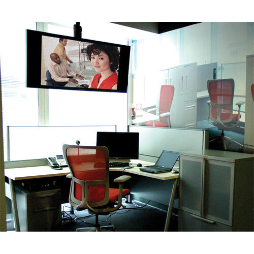 Chief Large Flat Panel Ceiling Mount with Angled Column (without interface)