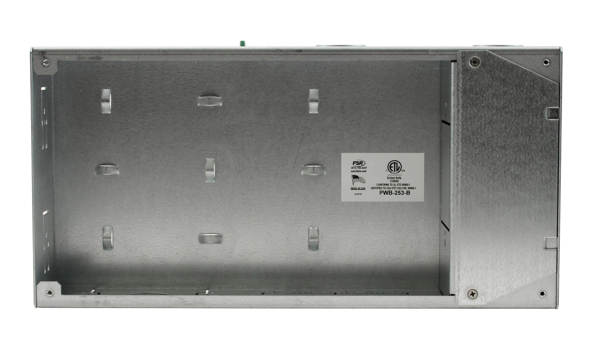 FSR PWB-253-WHT Outlet box