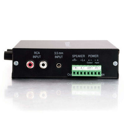 C2G 40100 audio amplifier Black