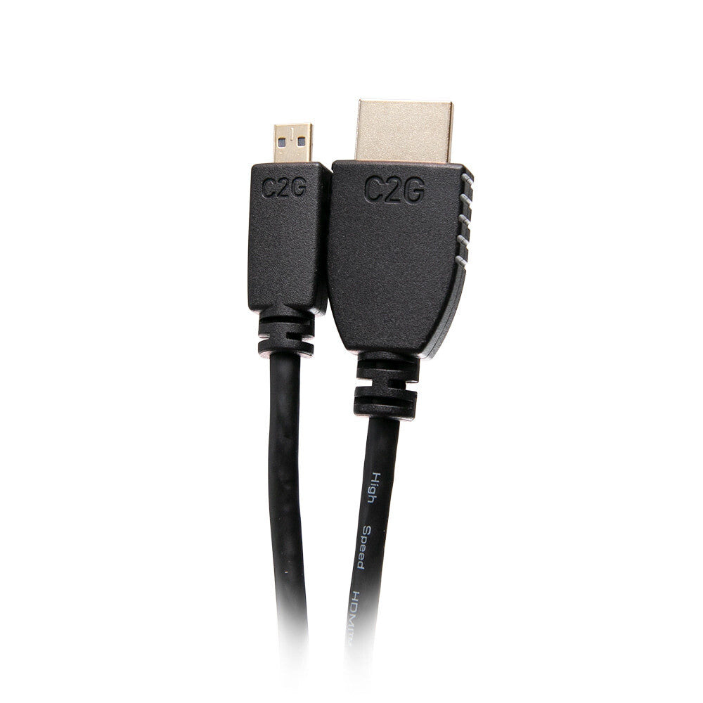 C2G 10ft (3m) Standard Speed HDMI® to Micro HDMI Cable with Ethernet - 1080p