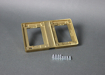 WIREMOLD 828TAL wall plate/switch cover Brass