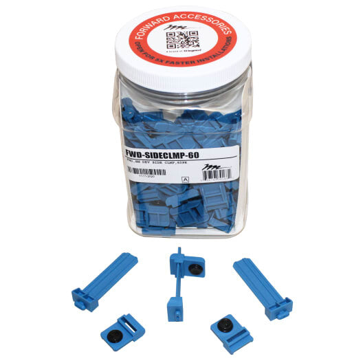 Middle Atlantic Products FWD-SIDECLMP-60 rack accessory Mounting kit