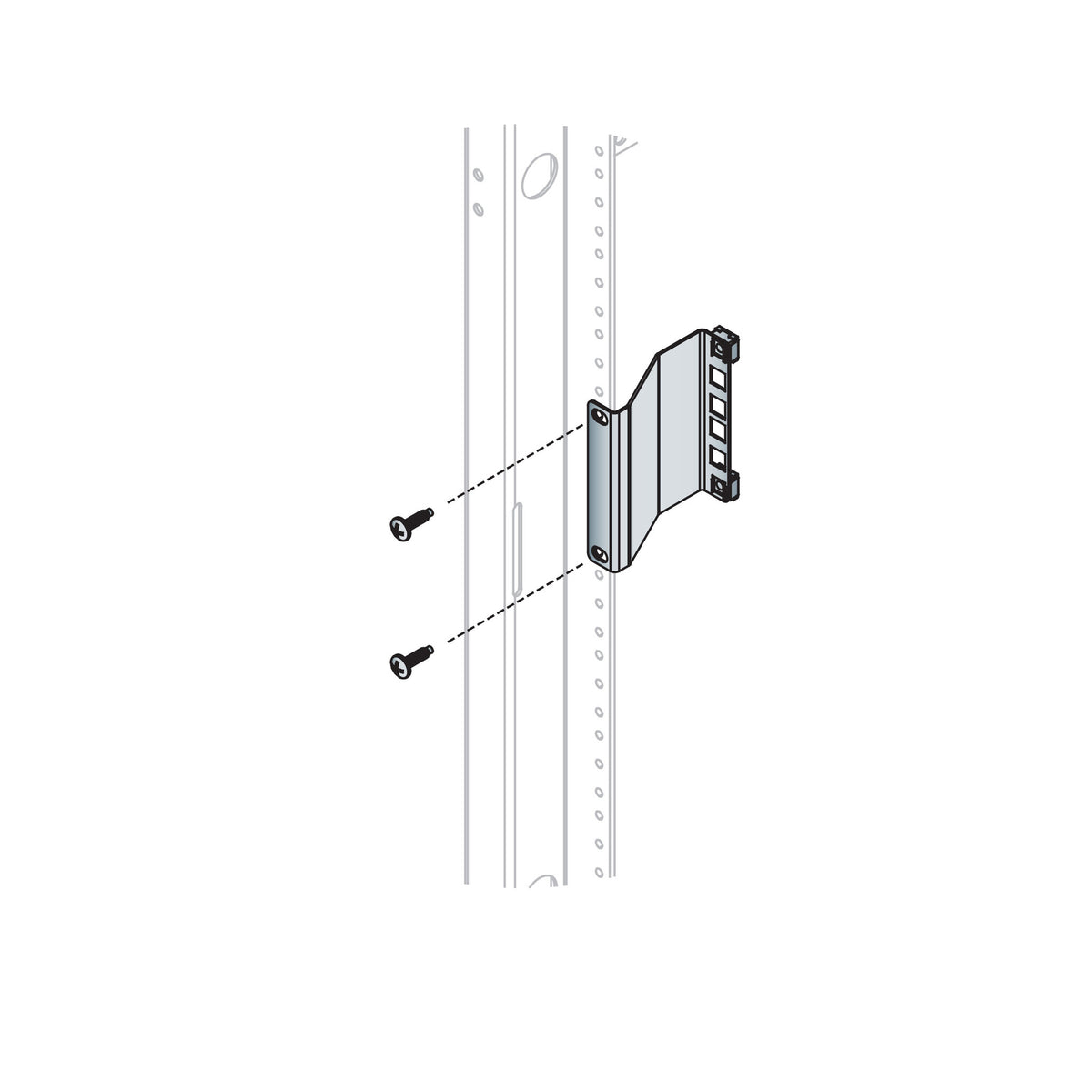 Middle Atlantic RR2-3RCN rack accessory Rack rail