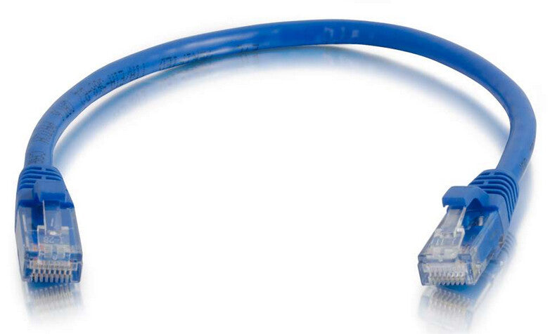C2G 2ft. Cat6a RJ-45 networking cable Blue 0.6 m U/UTP (UTP)