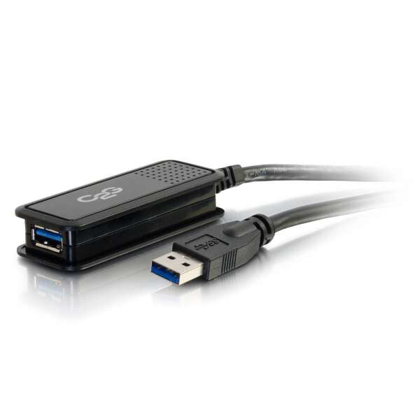 C2G 39939 USB cable USB 3.2 Gen 1 (3.1 Gen 1) 5 m USB A Black