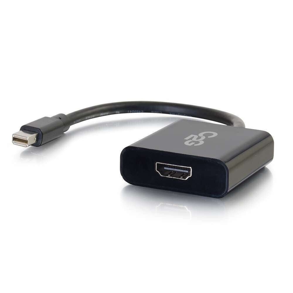 C2G Mini DisplayPortTM to HDMI® Active Adapter Converter 4K 30Hz - Black