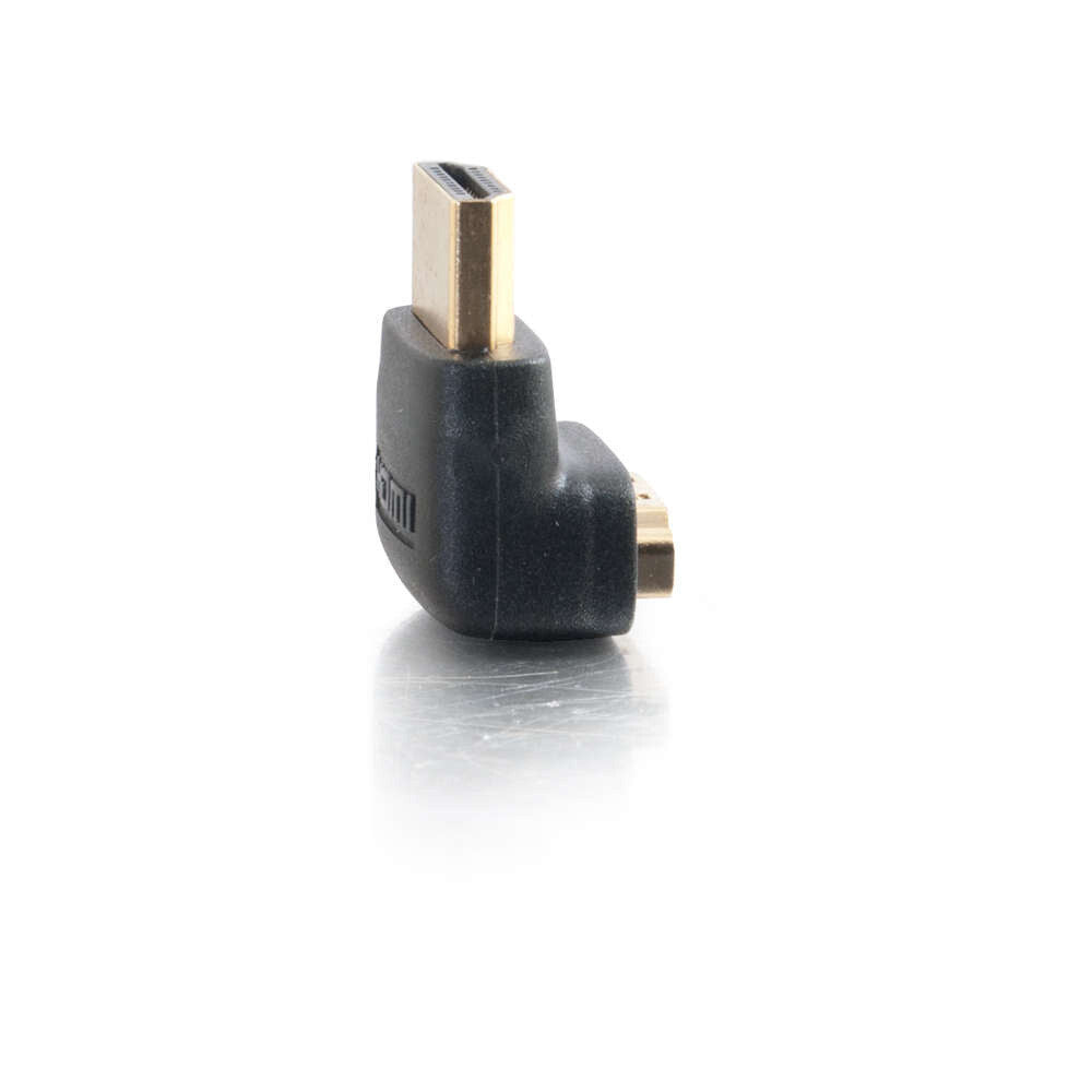 C2G HDMI® Male to HDMI® Female 90° Down Adapter