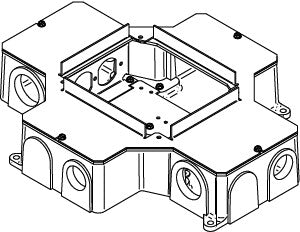 WIREMOLD RFB4-CI-NA cable tray accessory