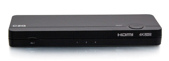 C2G USB-C®/HDMI® 3-Input Combo to HDMI 1-Output KVM with Power Delivery - 4K 60Hz