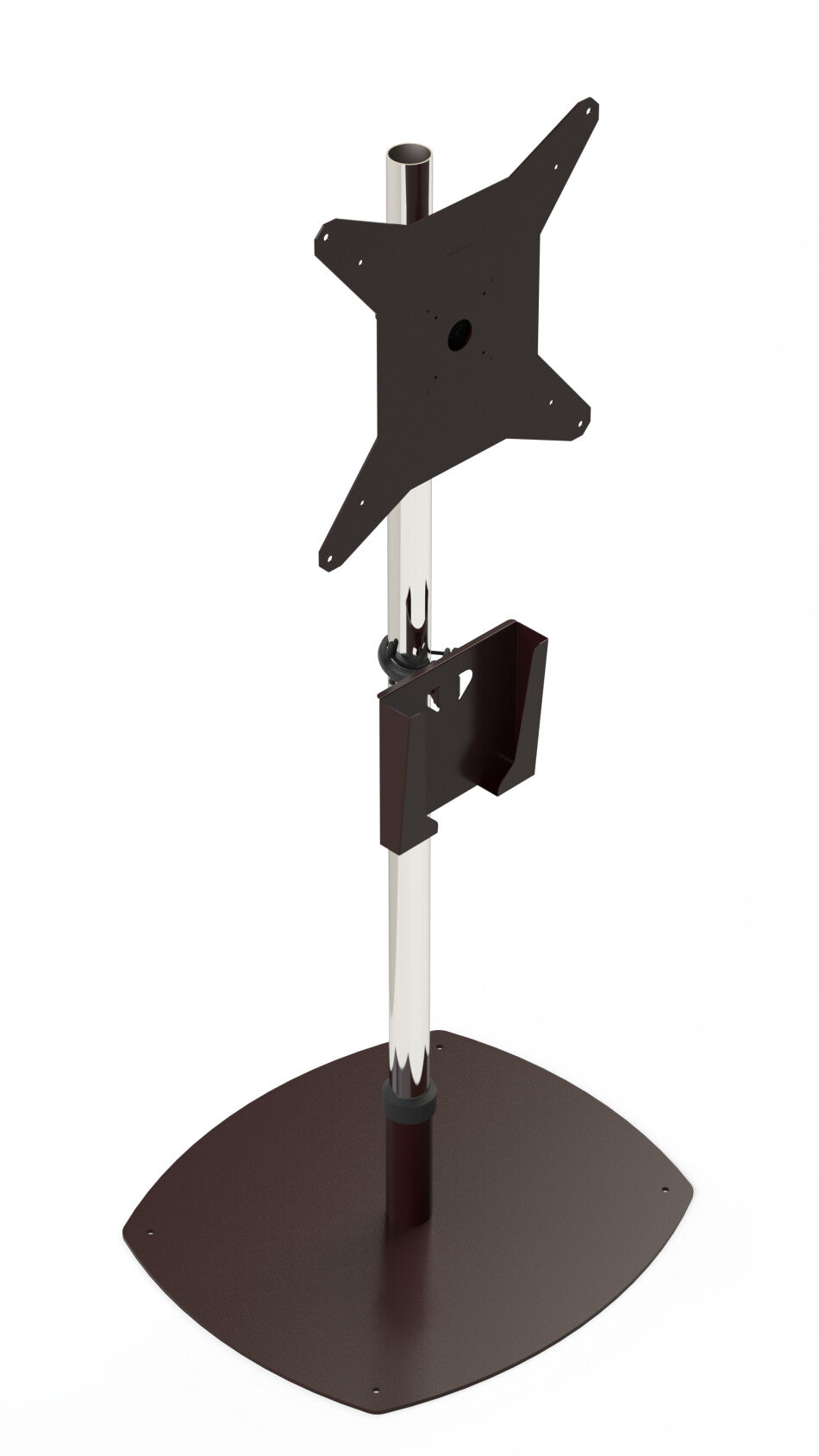 Premier Mounts PSP-400 monitor mount / stand Desk Black, Chrome