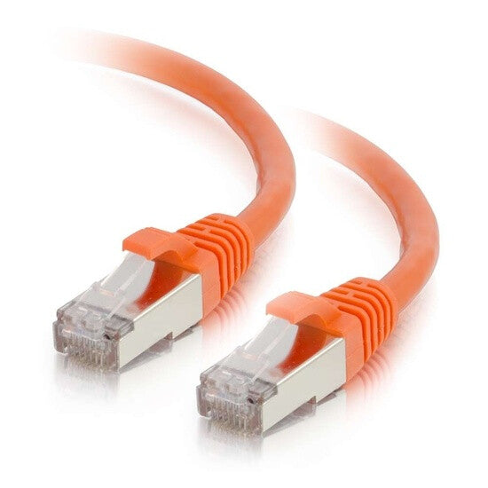 C2G 7ft Cat6 networking cable Orange 2.13 m S/UTP (STP)