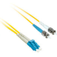 C2G 7m LC/ST Duplex 9/125 Single-Mode Fiber Patch Cable InfiniBand/fibre optic cable Yellow