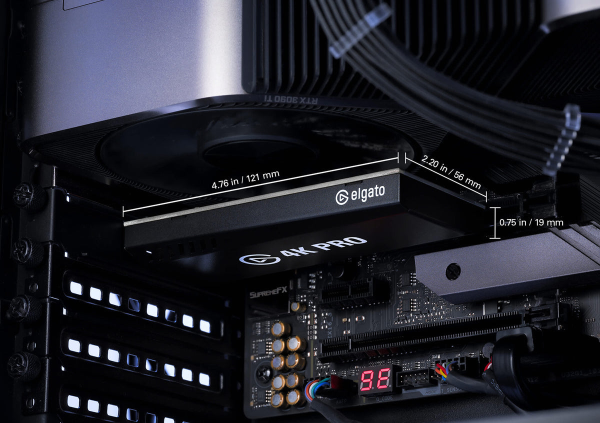 Elgato 4K Pro 8K60 Passthrough, 4K60 Capture