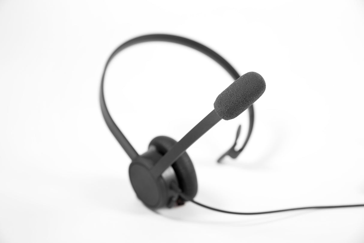 Televic HSP 321 Headset Wired Head-band Office/Call center Black