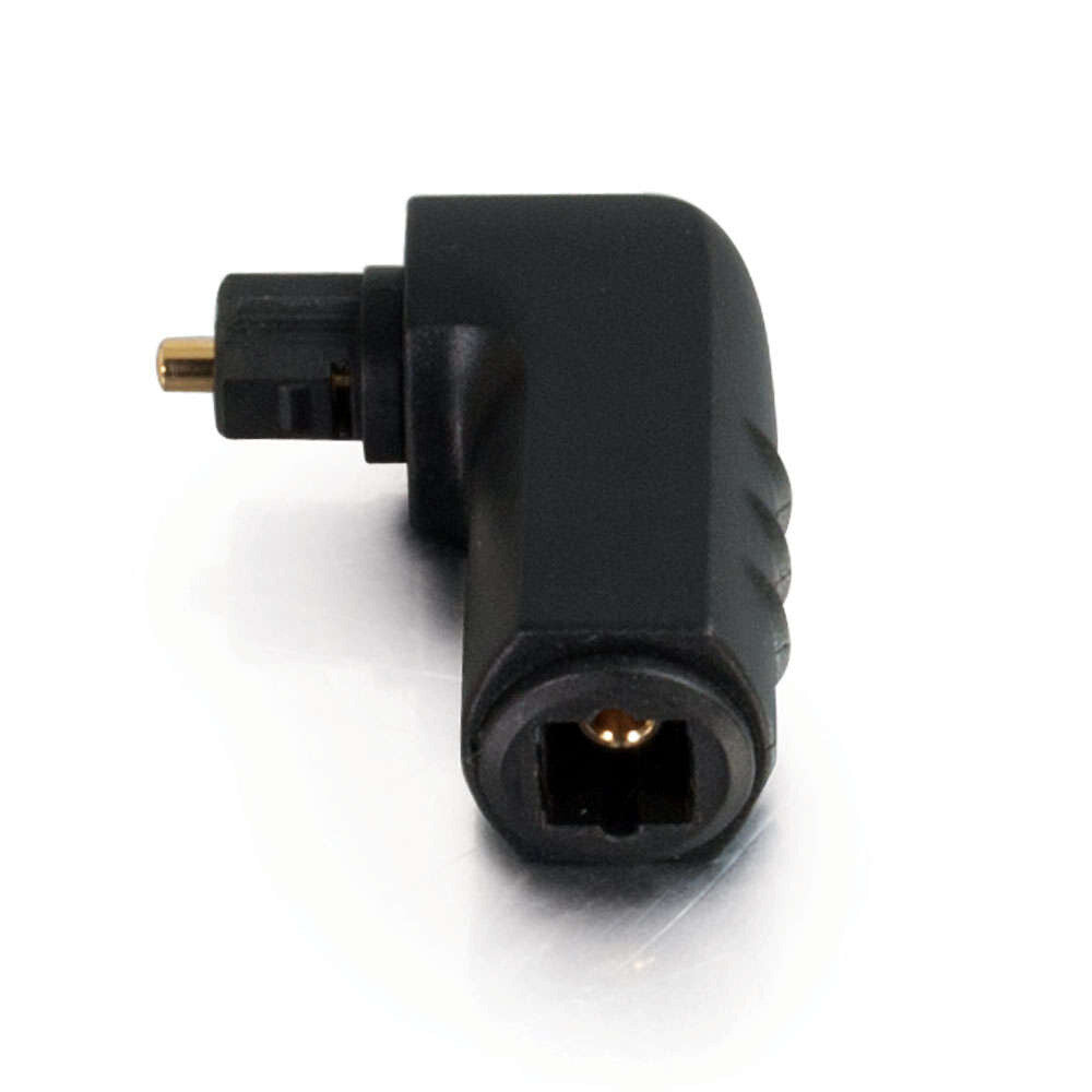 C2G VelocityTM Right Angle TOSLINK® Port Saver Adapter (TAA Compliant)