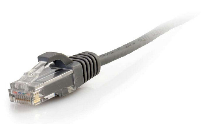 C2G 5ft (1.5m) Cat5e Snagless Unshielded UTP Slim Ethernet Network Patch Cable - Gray