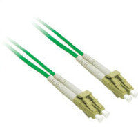 C2G 1m LC/LC Plenum-Rated 9/125 Duplex Single-Mode Fiber Patch Cable InfiniBand/fibre optic cable Green