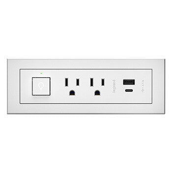 WIREMOLD RDSZCWH10 socket-outlet White