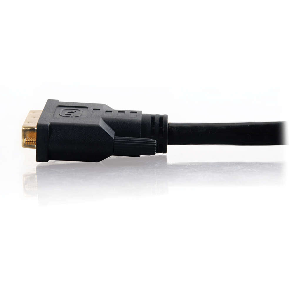 C2G 25ft (7.6m) Pro Series Single Link DVI-DTM Digital Video Cable M/M - Plenum CMP-Rated