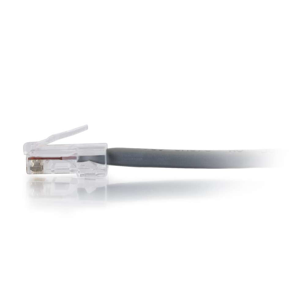 C2G 6" Cat6 networking cable Grey 0.15 m U/UTP (UTP)