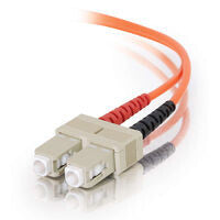 C2G 2m SC/SC LSZH Duplex 62.5/125 Multimode InfiniBand/fibre optic cable Orange