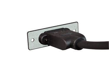 WIREMOLD AV5004BK wall plate/switch cover Black