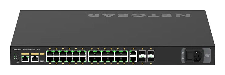 NETGEAR GSM4230PX Managed L2/L3 Gigabit Ethernet (10/100/1000) Power over Ethernet (PoE) 1U Black