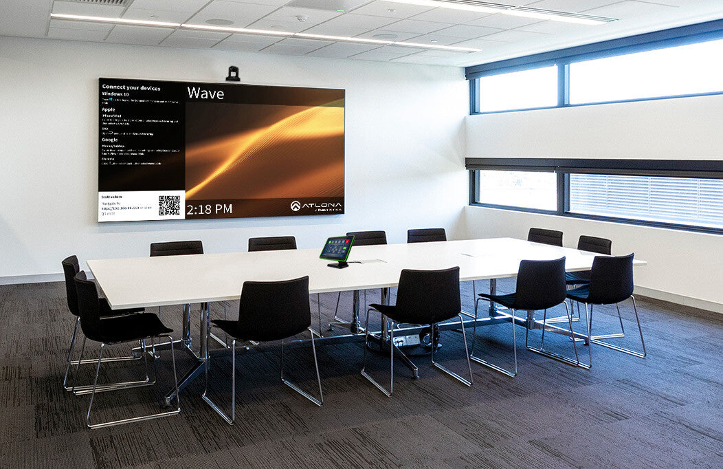Atlona AT-VTPG-1000VL-BL meeting room display 25.6 cm (10.1") 1280 x 800 pixels