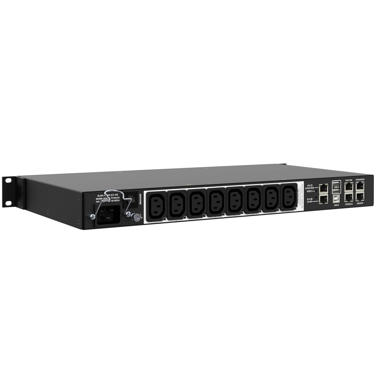 Middle Atlantic Select Series PDU with RackLink, 100-240V, 9 IEC Outlets
