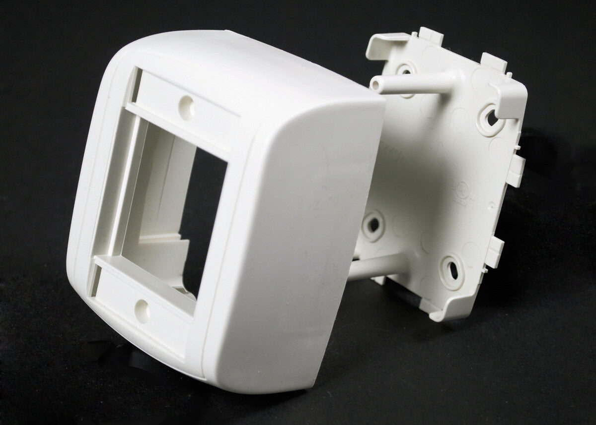 WIREMOLD PBB2S2FW wall plate/switch cover White