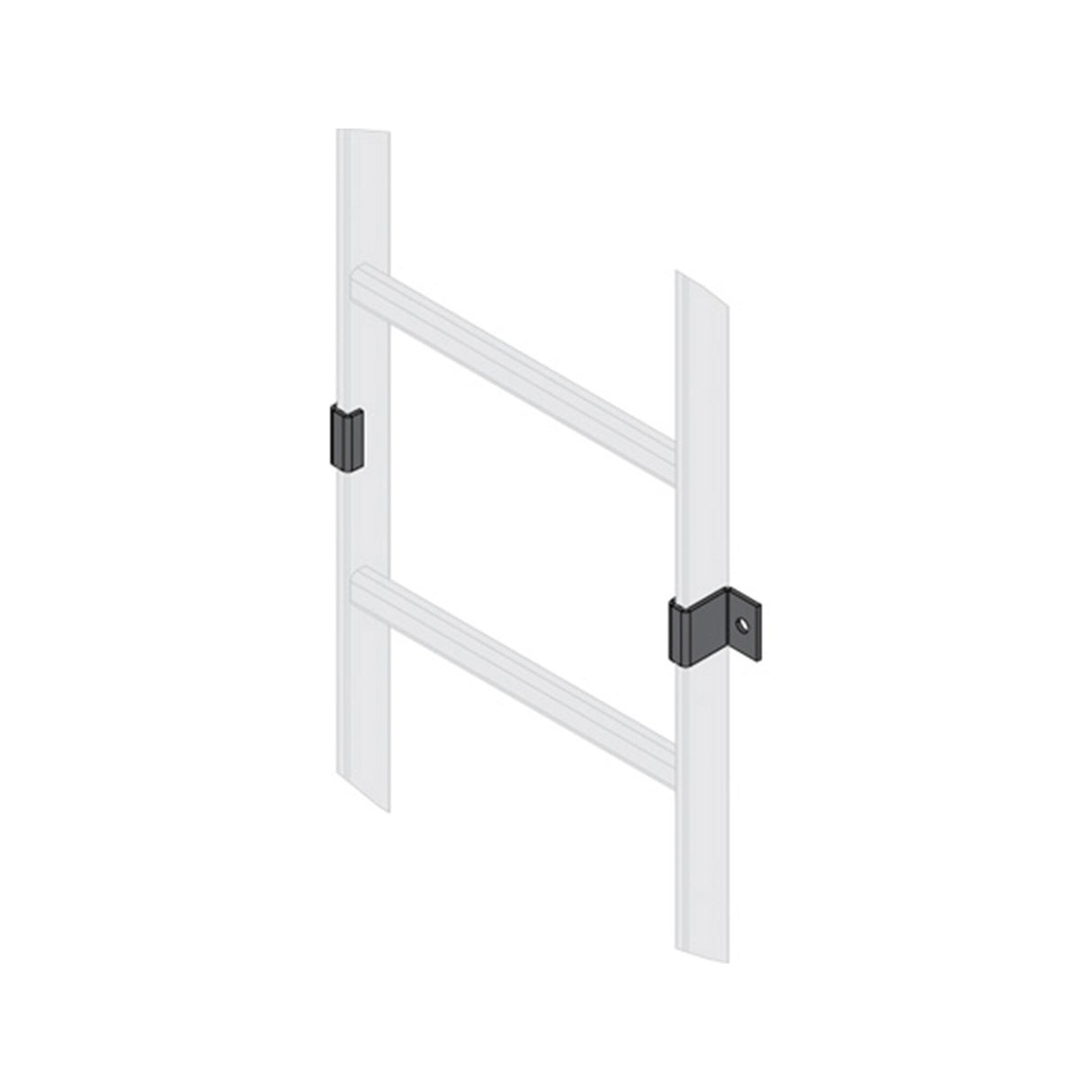 Middle Atlantic Ladder Wall Clamp - 6 Piece