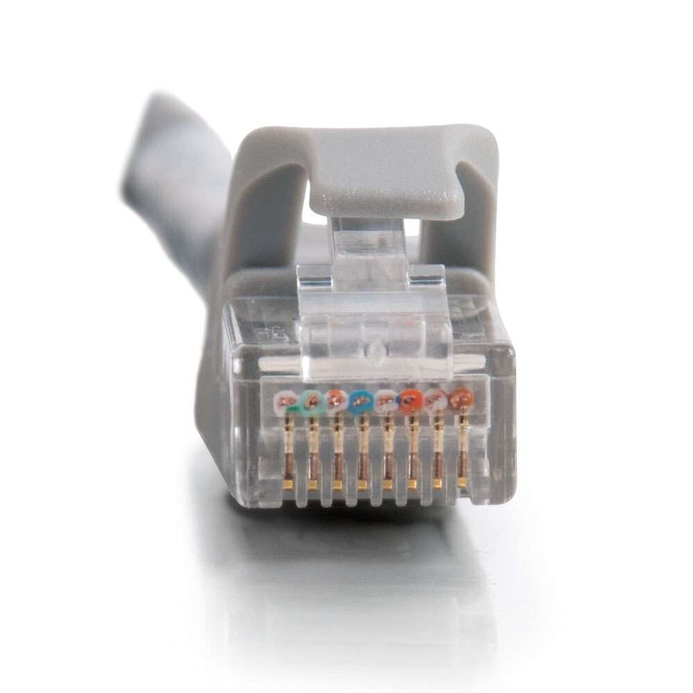 C2G 14ft (4.25m) Cat6 Snagless Unshielded UTP Network Crossover Patch Cable - Gray