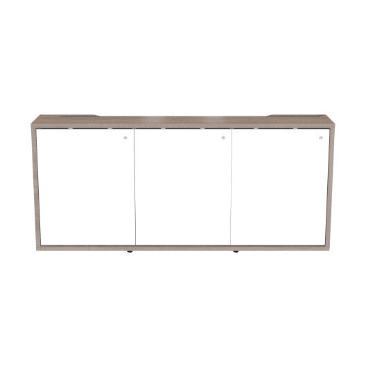 Middle Atlantic Products C3K3D1HA0D7ZPLWH AV equipment stand White, Wood