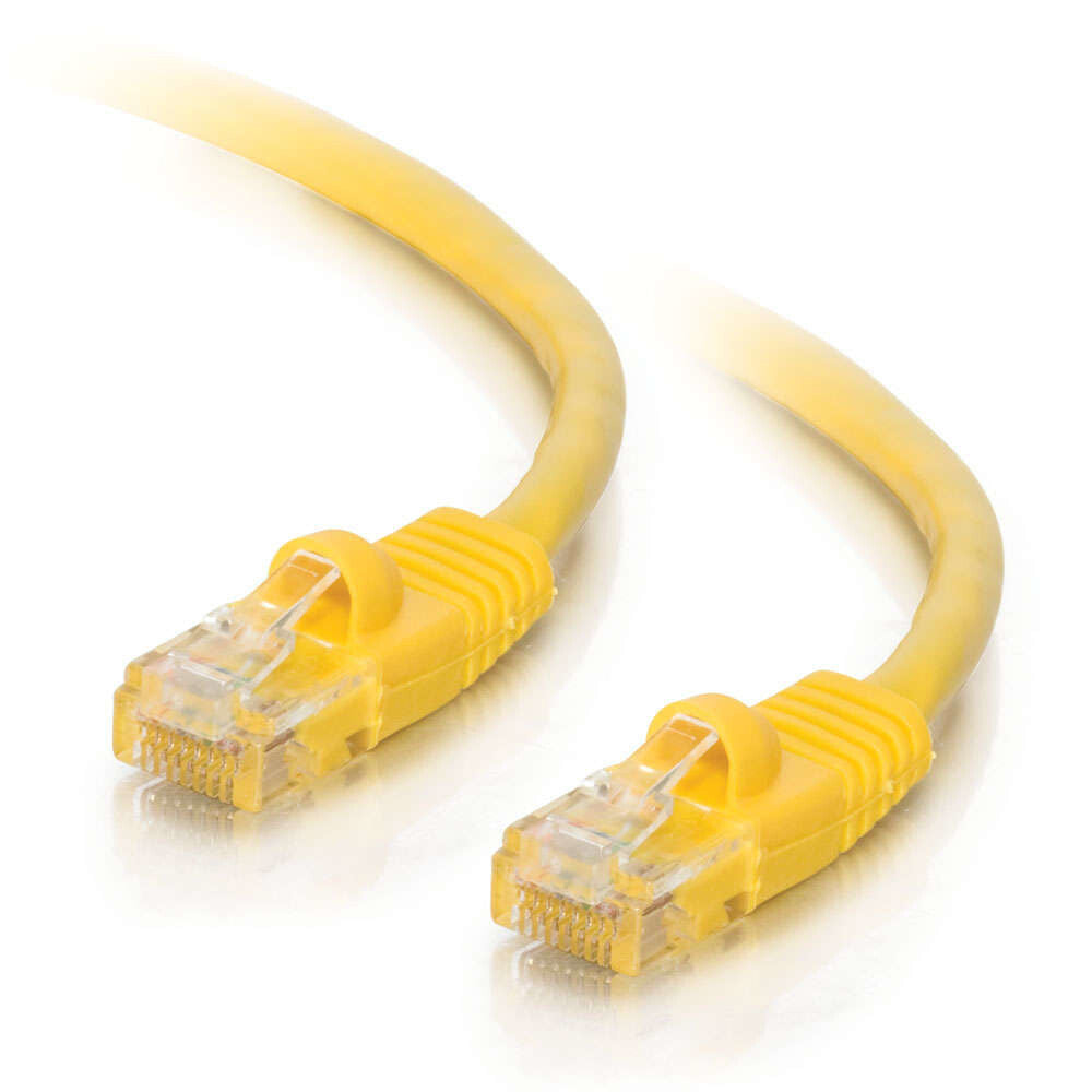 C2G Cat5e, 4ft. networking cable Yellow 1.2 m