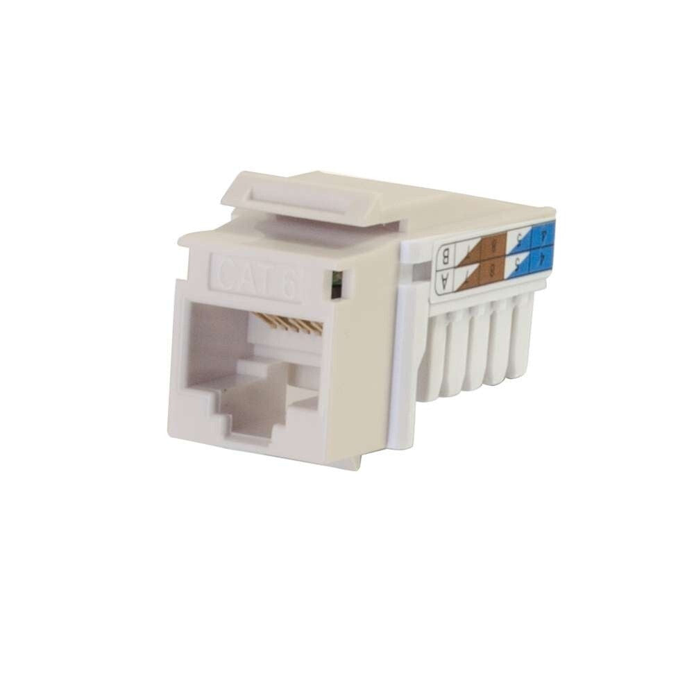 C2G Cat6 RJ45 UTP Keystone Jack - Ivory