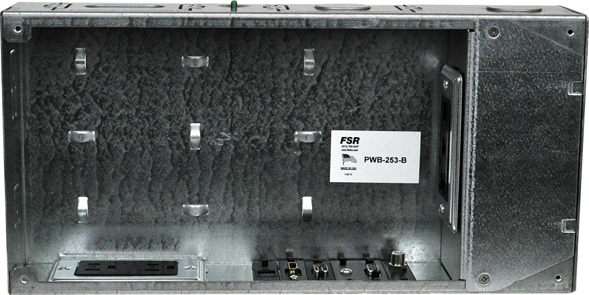 FSR PWB-253-WHT Outlet box