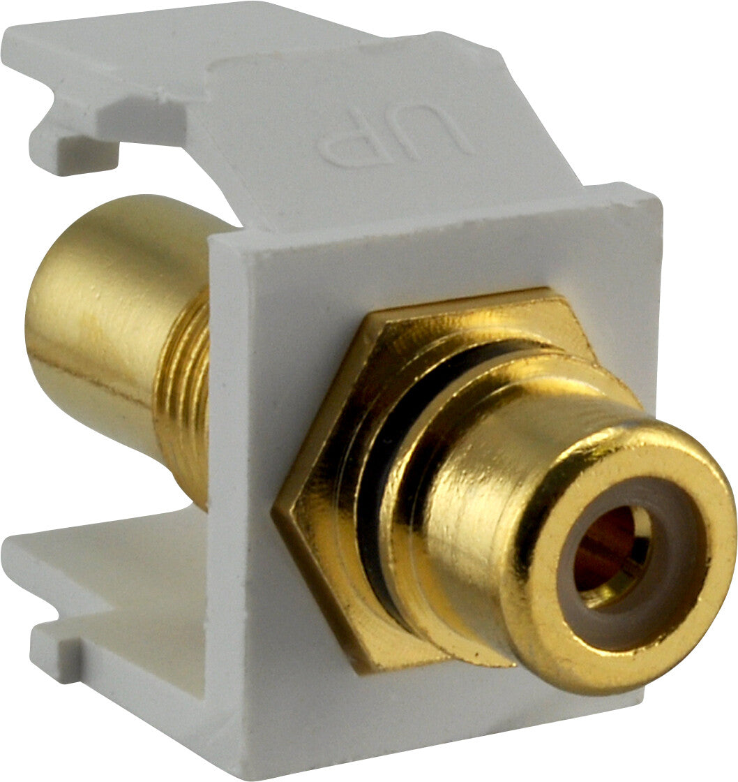 FSR SS-RCA-B-W socket-outlet White