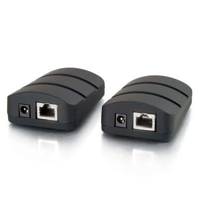 C2G 53880 cable gender changer USB B, RJ45 USB A, RJ45 Black