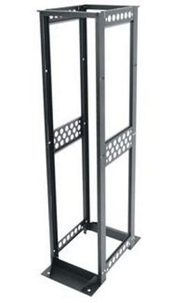 Middle Atlantic R4 Series Four Post Open Frame Rack 45 space Freestanding rack Black