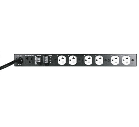 Accu-Tech PDS-620R power distribution unit (PDU) 7 AC outlet(s) 1U Black